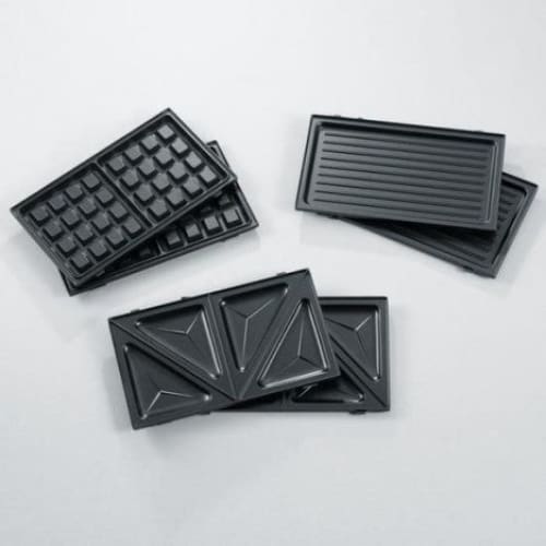 Appareil à Croque Monsieur SEVERIN 3en1 - 1000W noir & inox (SA2968) Appareil à Croque Monsieur SEVERIN 3en1 - 1000W noir & inox (SA2968)